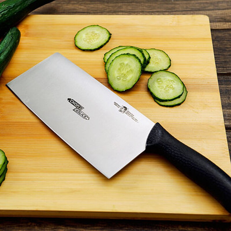 老爹不锈钢砍骨刀砍切两用刀家用厨师专用菜刀切肉切片刀锋利刀具