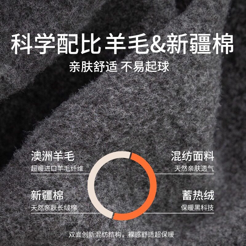 羊毛打底裤女秋冬季外穿2025新款灰色加绒显瘦腿加厚保暖冬连裤袜