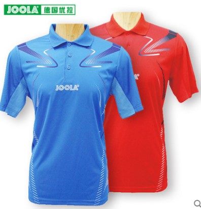 清货正品JOOLA优拉尤拉 632天歌 儿童乒乓球服短袖上衣T恤套装