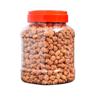 新货琥珀花生米500g罐装蜂蜜味香辣味即食花生米熟下酒菜零食小吃