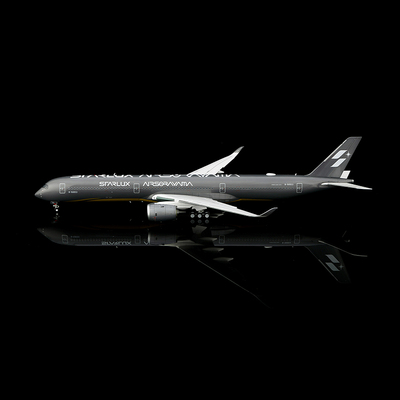 SQ Wings星宇航空空客A350-1000飞机模型空山基彩绘涂装1:200合金