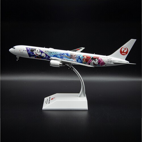 JCwings白盒日本航空波音767飞机模型迪士尼100周年彩绘涂装1:200