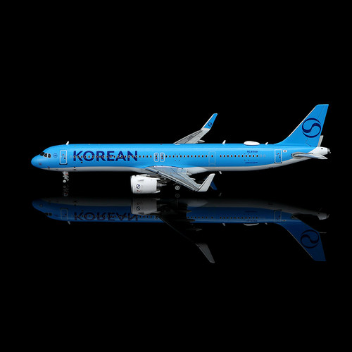 HX Model大韩航空空客A321飞机模型新涂装1:400精细合金收藏摆件