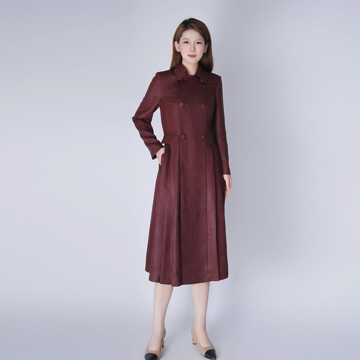 【新品首发】【中式香云纱风衣】