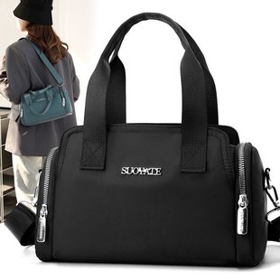 索亚特女包跨境风潮休闲轻便单肩包简约百搭尼龙布手提女士斜挎包