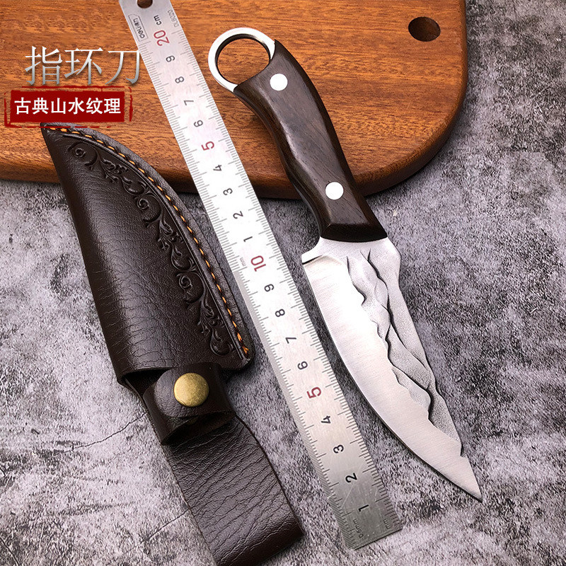 野外户外特殊用途刀具开刃小刀家用刀切肉切水果刀防身 冷兵器