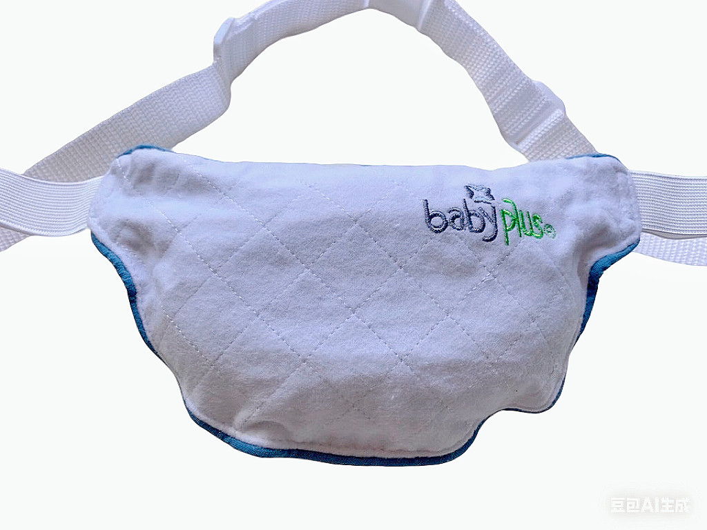 原装全新蓝/紫babyplus胎教仪绑带腰带布袋子腹带布包替换小包包