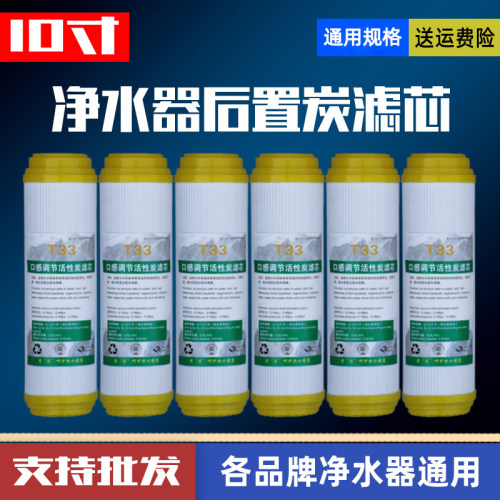 净水器滤芯10寸平口T33后置