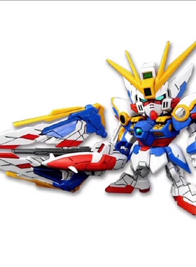 启越拼装模型Q版SD BB战士 00Q 00R七剑自由骑士独角兽新安洲脉冲