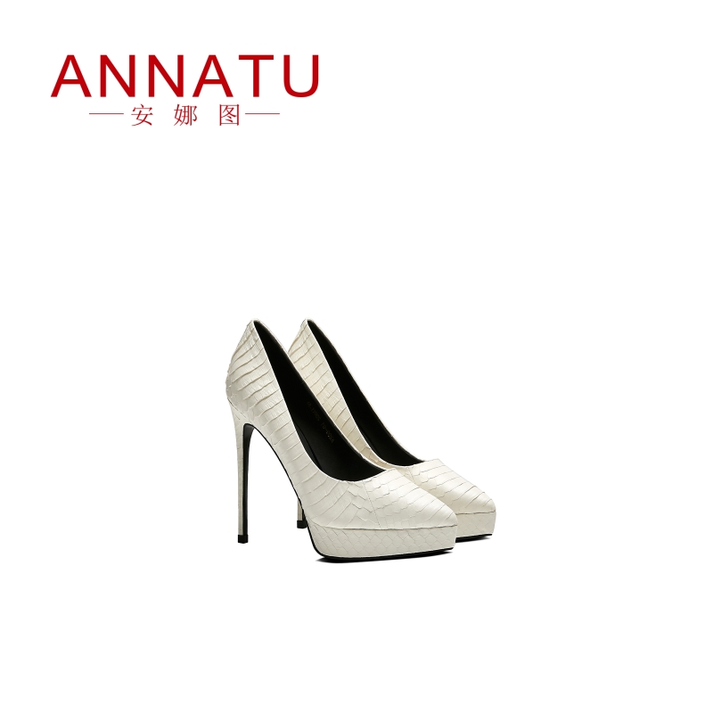 安娜图2020春季新品超高跟女单鞋