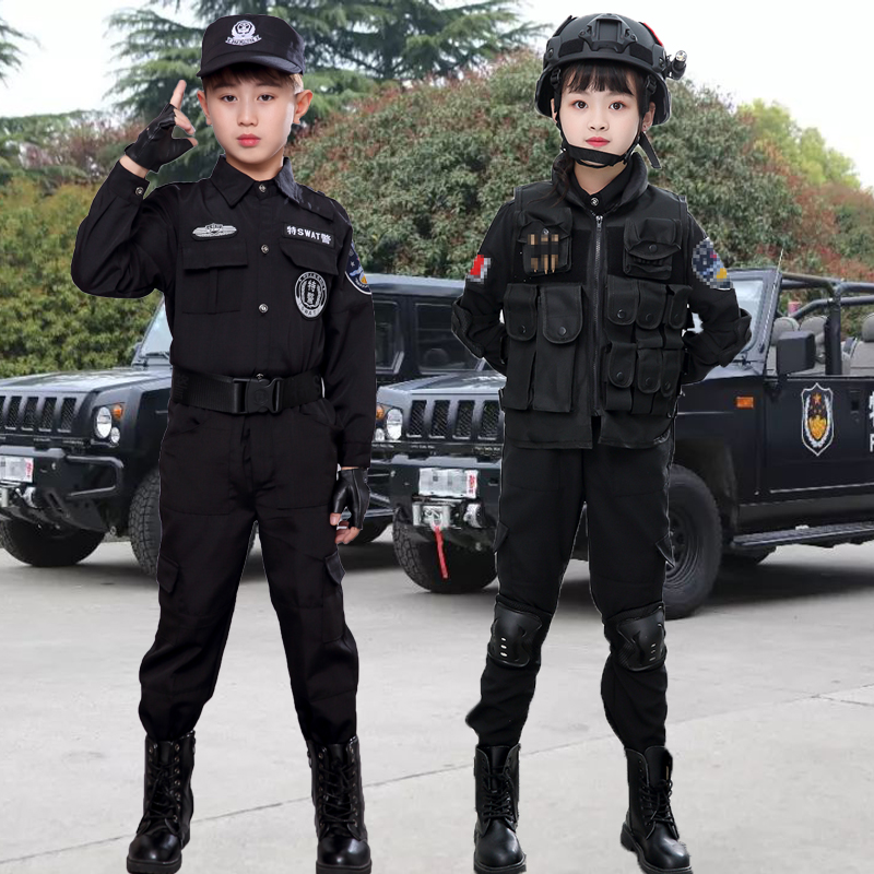 小孩当特警图片