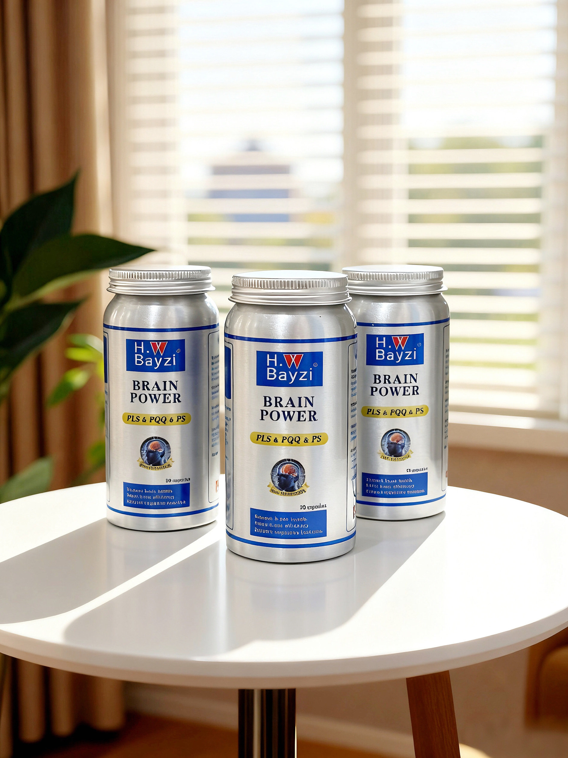 美国拜滋Bayzi PLS脑力健大脑神经强力芯ps+pqq成分