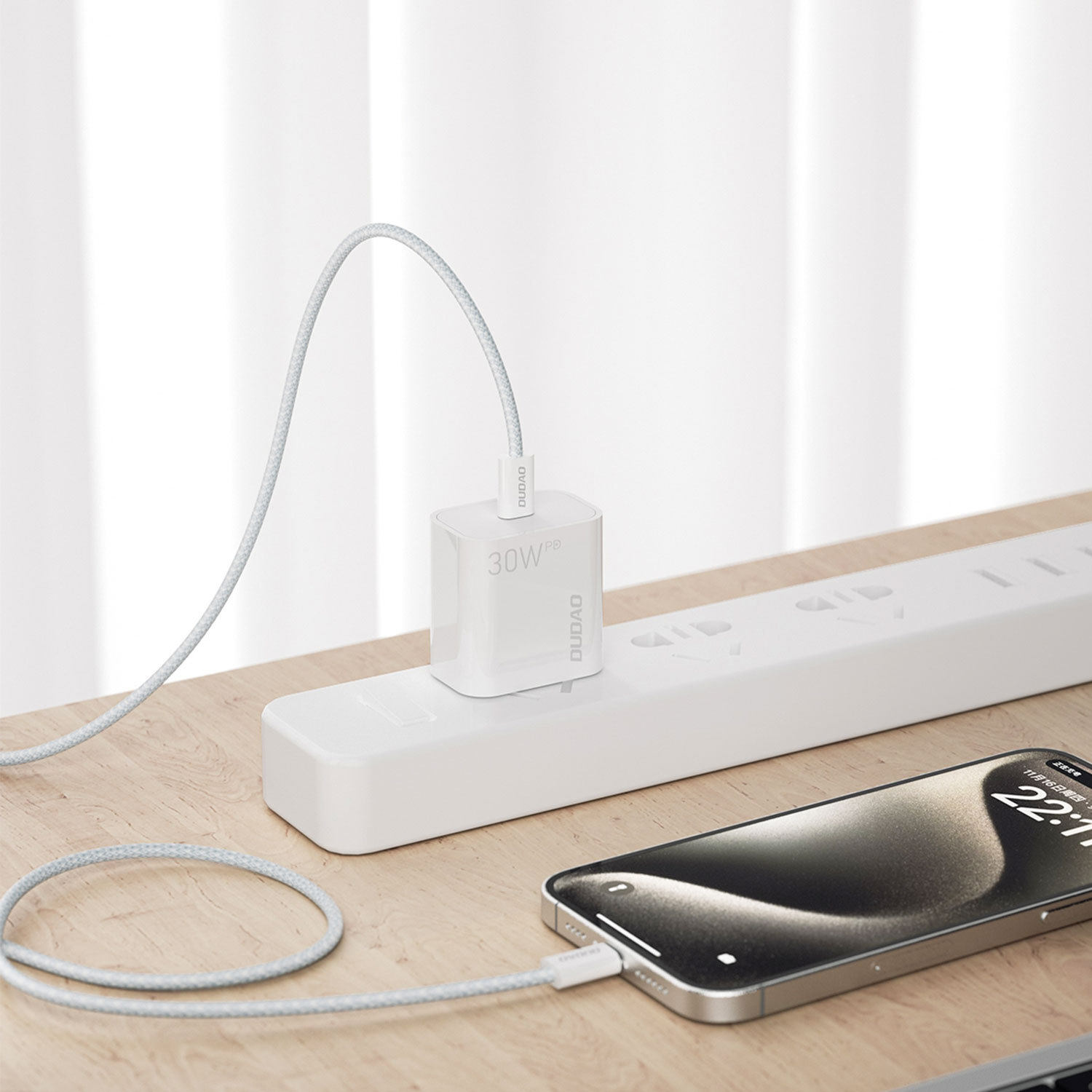 独到dudao适用14/15苹果充电器20w充电套装pd45w16系列快充头