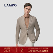 西装 外套 蓝豹男士 单西服商务休闲功能针织时尚 3D针织 LAMPO