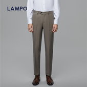 130S 纯羊毛130S西装 LAMPO 蓝豹男士 套西裤 裤 商务西服长裤