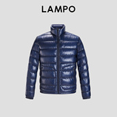 零感无压鹅绒服轻暖连帽羽绒外套 蓝豹男士 秋冬热卖 LAMPO