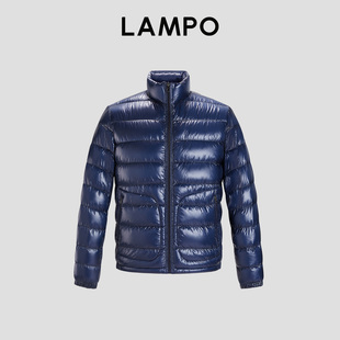 【秋冬热卖】LAMPO/蓝豹男士零感无压鹅绒服轻暖连帽羽绒外套