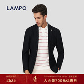自然弹 LAMPO 蓝豹春季 新款 3D针织商务休闲百搭休闲西服