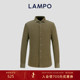 灯芯绒 衬衫 LAMPO 蓝豹男士 长袖 丝棉亲肤时尚 商务衬衣