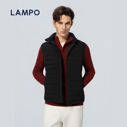 LAMPO/蓝豹95鹅绒羽绒马甲