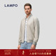 丝棉弹 LAMPO 蓝豹男士 夹克棉丝弹休闲棒球领时尚 休闲外套男