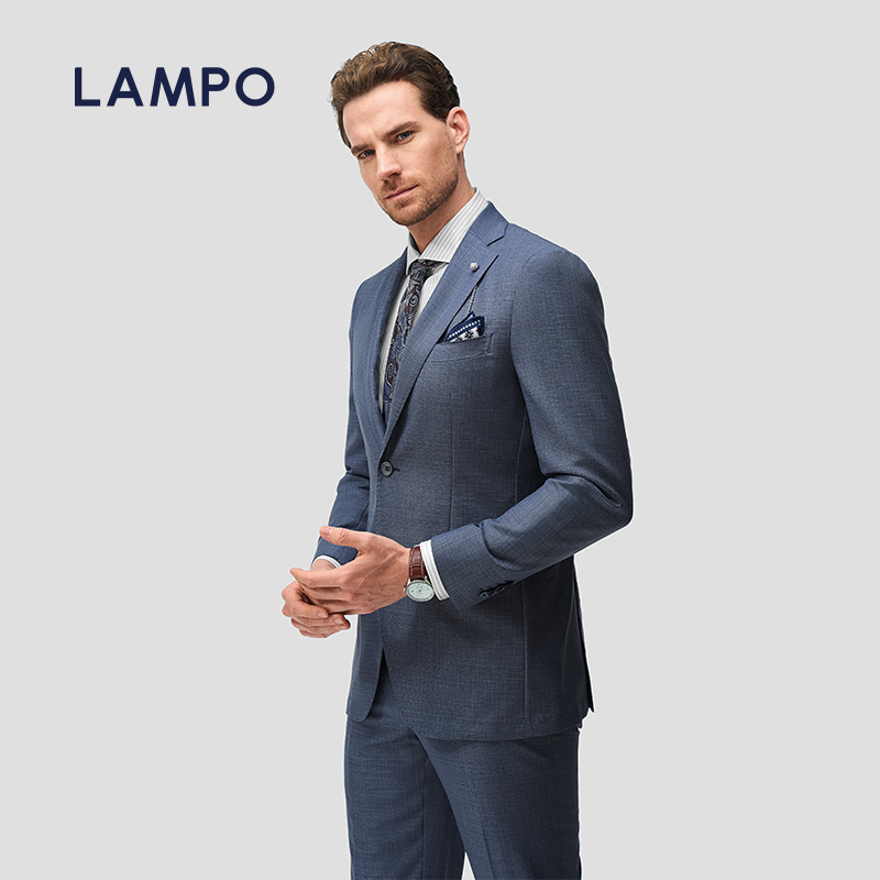 LAMPO/蓝豹进口羊毛西服
