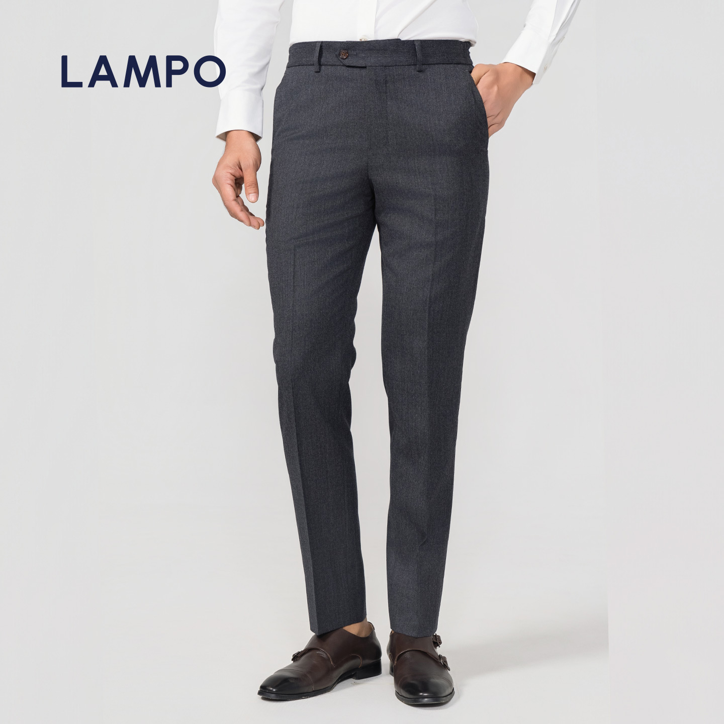 【25秋冬新款】LAMPO/蓝豹男士套西裤西装裤商务西服长裤