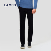 羊毛羊绒 LAMPO 蓝豹商务休闲裤 男士 百搭羊绒耐磨直筒男长裤