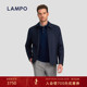 夹克干爽羊毛商务百搭行政夹克 蓝豹男士 干爽羊毛 LAMPO