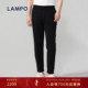 棉弹 LAMPO 蓝豹男士 休闲裤 棉混纺高弹力直筒休闲长裤