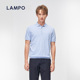 短袖 T恤长绒棉商务休闲polo衫 蓝豹夏季 男士 麻爽棉 LAMPO