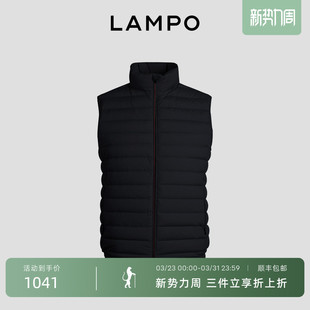 蓝豹男士 LAMPO 羽绒马甲冬季 新款 立领坎肩 95鹅绒时尚 秋冬热卖