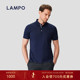 PCM恒温科技 POLO衫 LAMPO 短袖 透气商务时尚 蓝豹男士 T恤衫 男