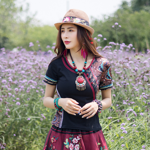 奇鱼俏坊棉麻复古风 QYQF1138A 奇鱼俏坊棉麻复古风 QYQF1138A