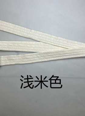 黑色腰带羽绒服男女新款橘色银扣秋冬白色米色绑带褶皱厘米封腰