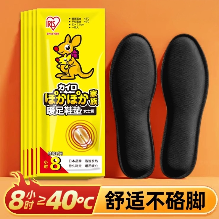 日本爱丽丝神器发热鞋垫女自