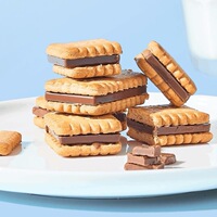 德国进口Bahlsen百乐顺PICKUP牛奶巧克力味夹心饼干28g多口味早餐