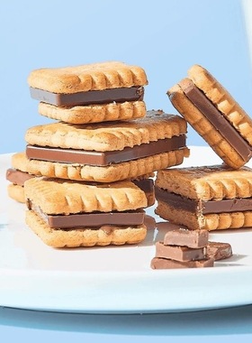 德国进口Bahlsen百乐顺PICKUP牛奶巧克力味夹心饼干28g多口味早餐