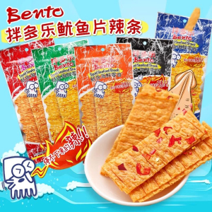 拌多乐手撕鱿鱼片辣条