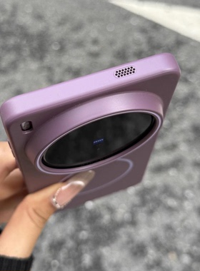 韵味深紫色小众适用华为MATE80/60手机壳Pura 70PRO+/Nova14畅享70X活力版磨砂磁吸大孔11/13女12/P50麦芒40