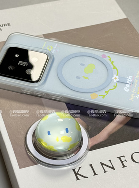 内置磁吸软壳K90适用TURBO4小米17PRO MAX/15/14手机壳K80红米K70至尊版K60/50玻璃地球支架Note12/13/11PRO+