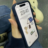 Z11手机壳IQOO15 12液态硅胶Z10 耐用简约宝蓝色适用iQOO TURBO深海军蓝Z8纯色neo9潮男7SE大孔11PRO