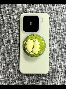 夏天曼波绿色耐脏液态硅胶适用三星S25+/S24Ultra手机壳S23软糯果冻fe榴莲磁吸支架个性半透肤感创意小众简约