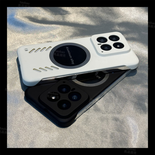 散热镂空石墨烯适用K90/K80小米15/14/13T手机壳17/11至尊版Turbo4/k70红米note12超薄13pro+/11磁吸60半包50