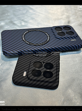 金属磁吸圈凯夫拉纹适用一加15/ACE6T手机壳1+13T车载ACE5至尊版碳纤维纹3竞速8T/9R全包10PRO/11防摔12薄2V