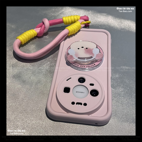 音乐狗磁吸支架带挂绳Find X9/X8适用OPPO Reno15/14/13手机壳11防摔10pro+纯色简约6可爱女X7Ultra软12硅胶