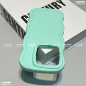 A56 大波浪边小众高级感 A57 K12新款 马卡龙A2防摔软A1PRO纯色A3X硅胶简约A55 K11适用OPPO reno12手机壳K10X