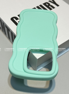 大波浪边小众高级感适用小米14至尊版手机壳14ultra红米NOTE13小众NOTE12PRO+软纯色简约女防摔加厚硅胶新款