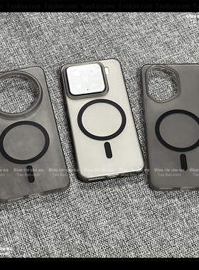 大孔直边软壳内置磁吸Find X8/X7ultra适用OPPO Reno13/12手机壳X6冰雾9透明黑色10PRO+简约磨砂镜头加高充电