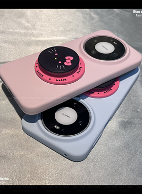 耐脏液态硅胶猫咪磁吸支架Reno15/14适用OPPO FIND X9/X8Ultra手机壳X7新款12一加11/13女ACE2/5软糯6T/3pro